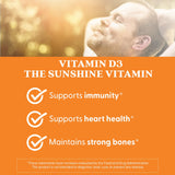 Doctor's Best Vitamina D3 sin gluten para dietas
