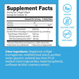 Elantria omega-3 de Doctor's BEST, fuente sostenible de EPA y DHA para la salud general
