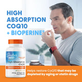 Empaque de Doctor's Best CoQ10 de 60 cápsulas para uso mensual