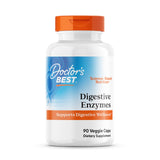 Doctor's Best Enzimas Digestivas en cápsulas para apoyar la digestión de nutrientes.