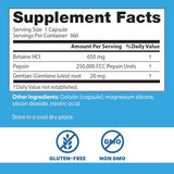 Doctor's Best Etiqueta del producto con lista de ingredientes clave.