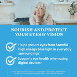 Doctor's BEST Luteína visión macular y salud ocular en uso diario.