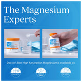Embalaje de Doctor's Best facilita verificar ingredientes y fecha de caducidad.
