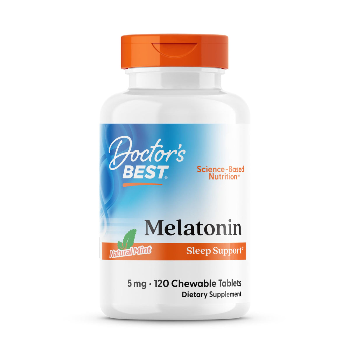 Doctor's Best Melatonina: envase visible para consumo nocturno fácil