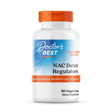 Doctor's Best NAC Detox Regulators, botella, apoyo antioxidante diario.