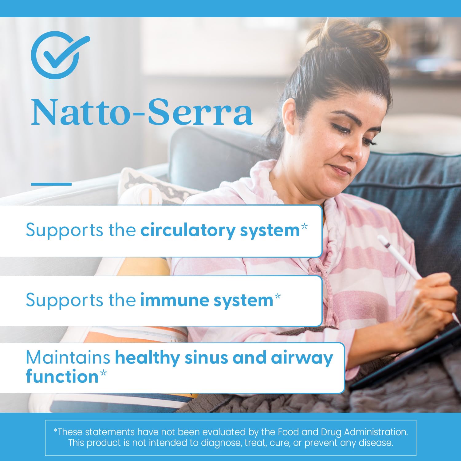Producto sin gluten y vegano de Doctor's Best Natto Serra apto para dietas.