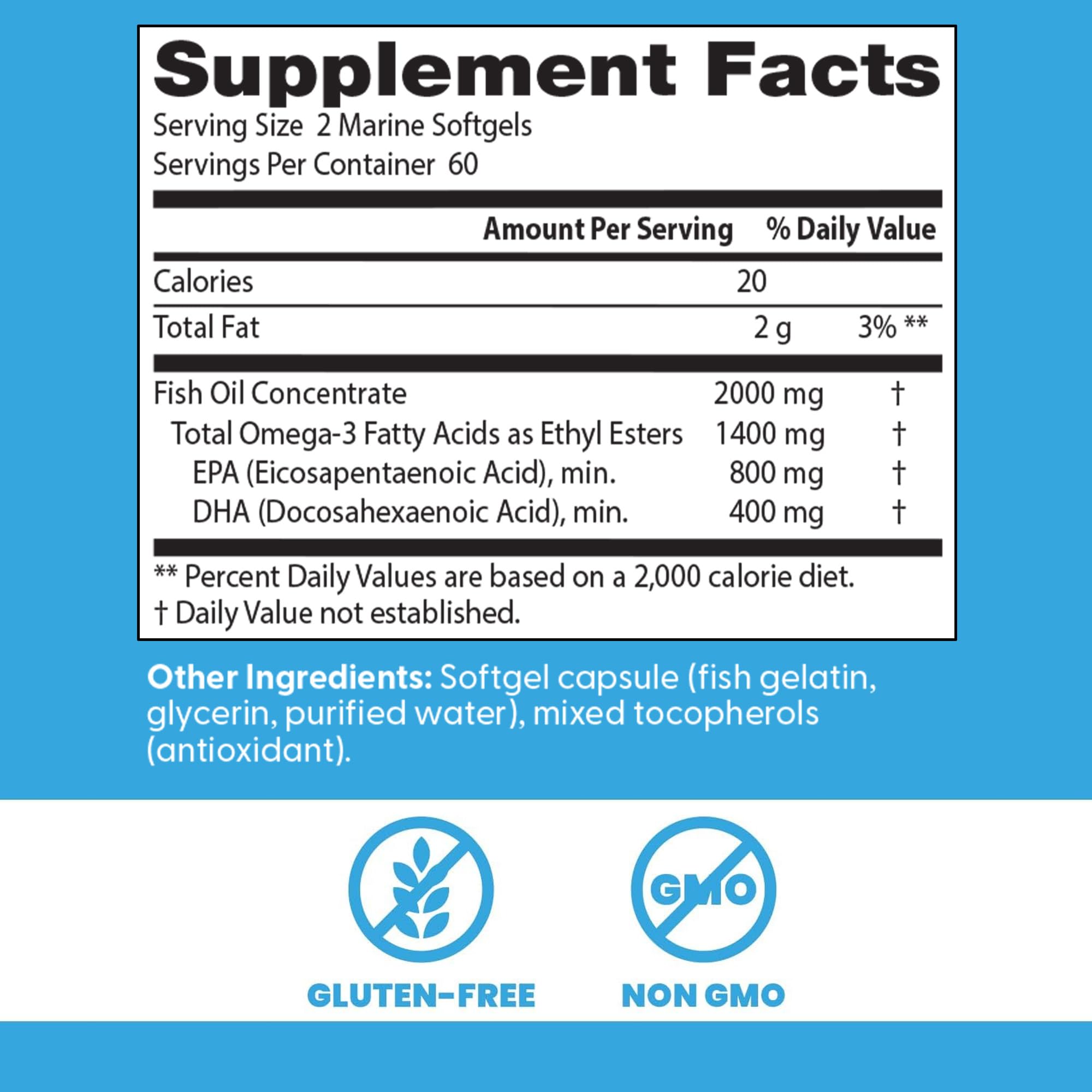Doctor's Best Omega-3: cápsulas blandas para apoyo cardiovascular y cerebral.
