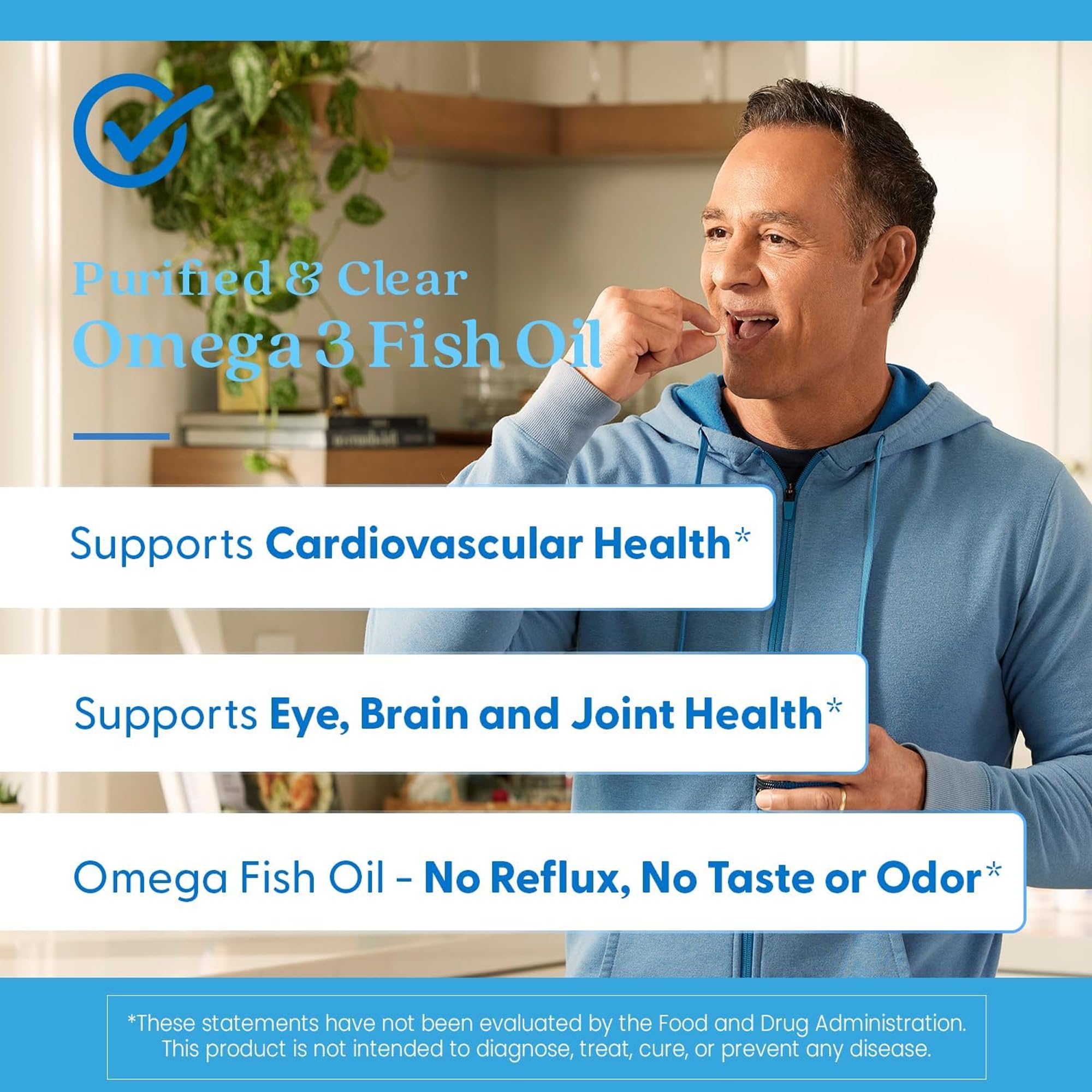 Doctor's Best Omega-3: libre de gluten y sin OGM para tranquilidad.