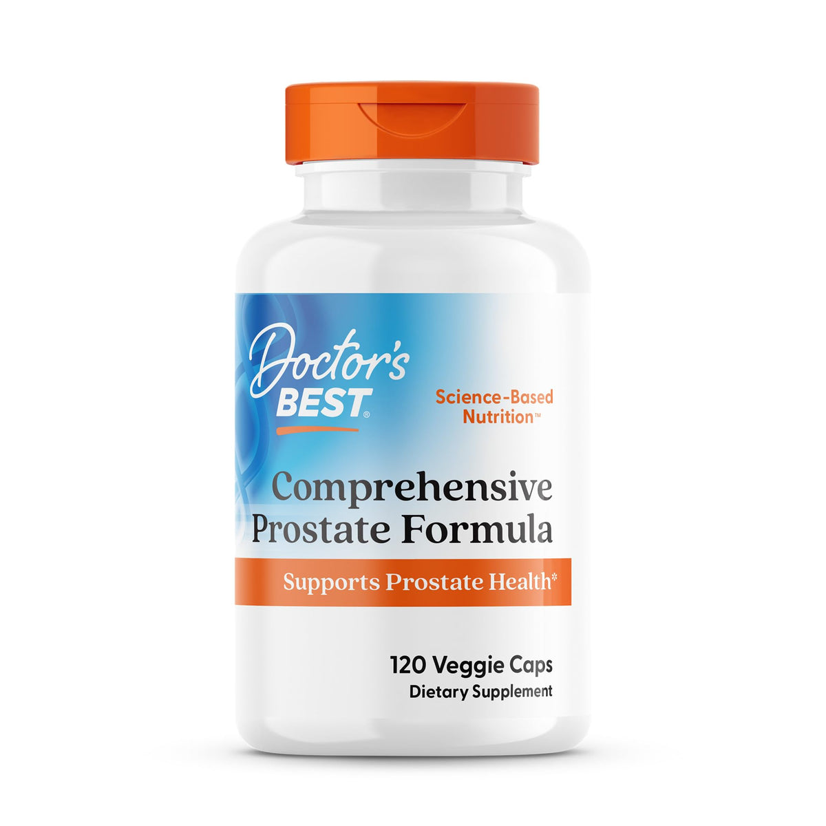 Caja de Doctors Best Prostata Formula para soporte de la salud prostática.