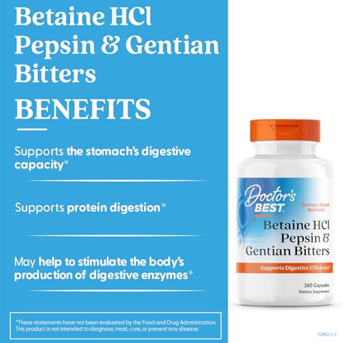 Doctor's Best Raíz de Gentiana cápsula para estimular la capacidad digestiva.