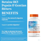 Doctor's Best Raíz de Gentiana cápsula para estimular la capacidad digestiva.