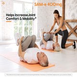 Tabletas Doctor's Best SAM-e 400 en la palma para uso diario