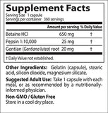 Doctor's Best Fórmula libre de gluten y sin OGM para digestión equilibrada.
