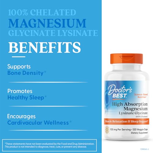 Doctor's Best sueno-relajacion: cápsulas para apoyar la relajación muscular y el sueño.