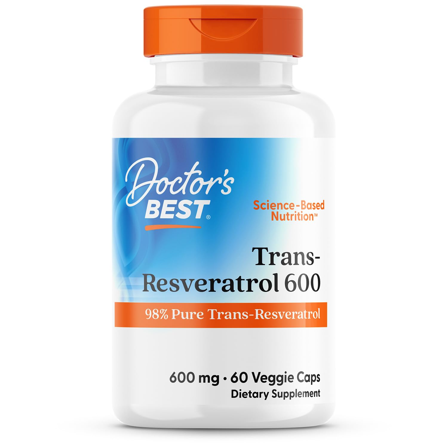 Doctor's Best trans-resveratrol cápsulas: antioxidante para uso diario