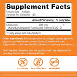 Doctor's Best ubiquinol 200 mg, cápsulas blandas, fáciles de tragar.