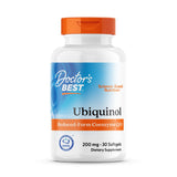 Doctor's Best Ubiquinol: cápsulas blandas en botella para energía diaria
