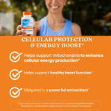 Cápsulas de Doctor's Best Ubiquinol en la mano para rutina diaria