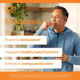 Detalles de la etiqueta de Doctor's Best Ubiquinol sobre antioxidantes y usos