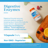 Doctor's Best ayuda en comidas copiosas con 1 cápsula por comida.