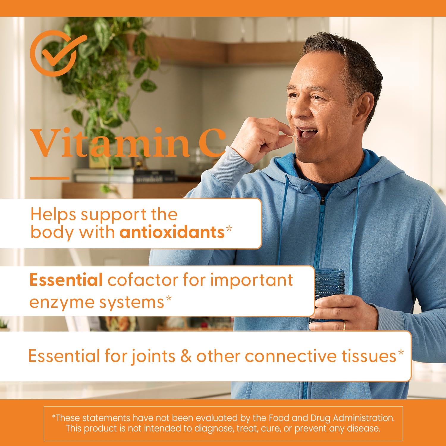 Doctor's BEST Vitamina C 1000mg: fórmula vegana sin OGM ni gluten.