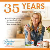 Doctor's BEST Vitamina C 1000mg: toma diaria para apoyo antioxidante.