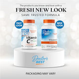 Envase de Doctor's Best Vitamina C 500 mg para defensa diaria