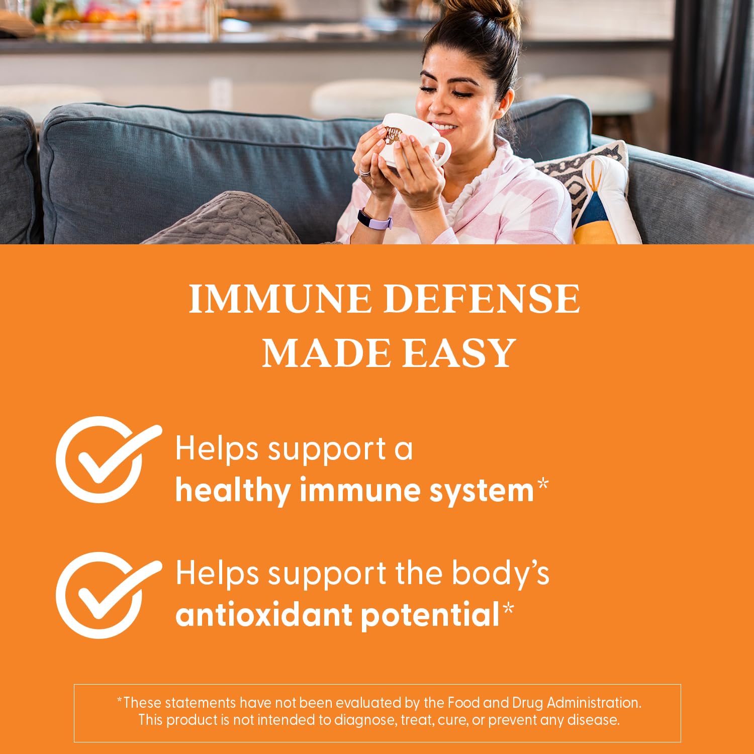 Toma diaria sugerida de Doctor's Best Vitamina C 500 mg en cápsulas