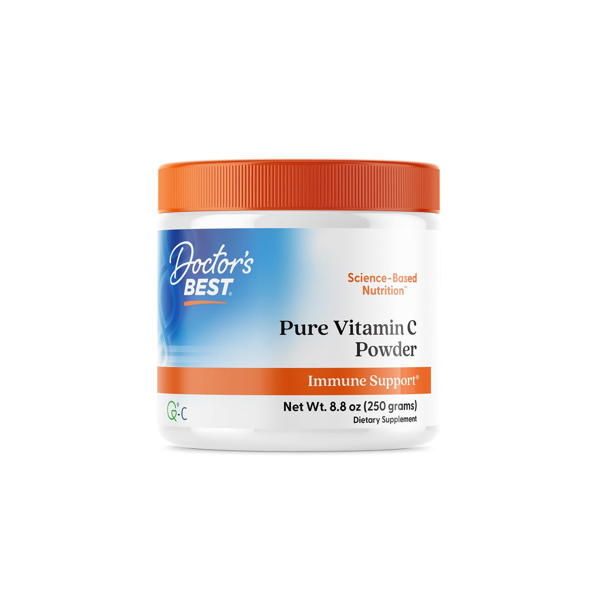 Doctor's BEST Vitamina C en polvo, frasco de 250 g para uso diario