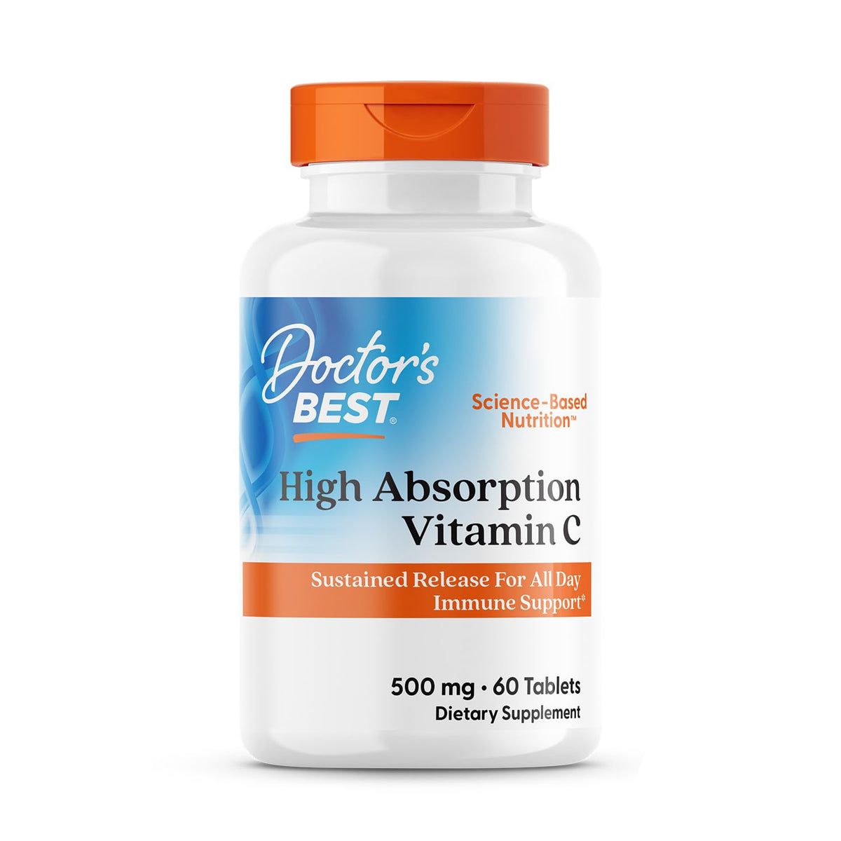 Doctor's Best Vitamina C PureWay-C volcado de la botella para uso diario