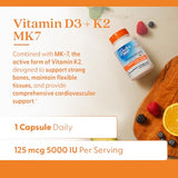 Uso diario de Doctor's Best D3K2 con comida para apoyo cardiovascular