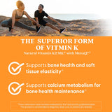 MenaQ7 de Doctor's Best Vitamina K2 MK7 como ingrediente clave.