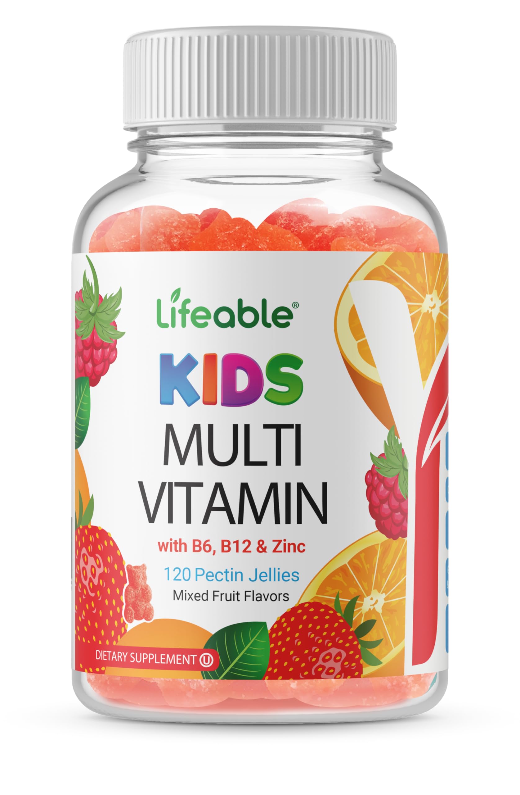 Gomitas multivitamínicas Doctors Orders para niños, sabor a fruta y fácil de masticar