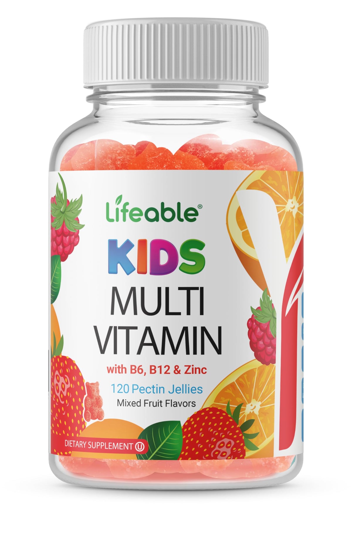 Gomitas multivitamínicas Doctors Orders para niños, sabor a fruta y fácil de masticar