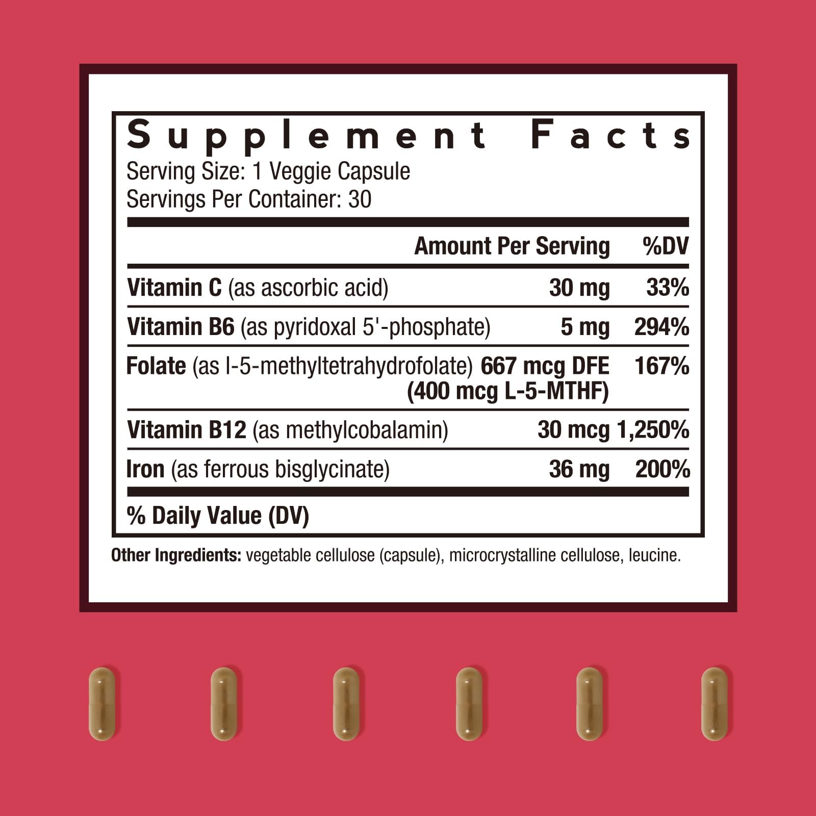 Doctor's Recipes cápsulas veganas con vitamina C para absorción