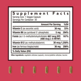 Doctor's Recipes cápsulas veganas con vitamina C para absorción