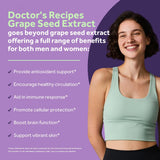 Empaque de cápsulas Doctor's Recipes, empaque seguro para uso diario.