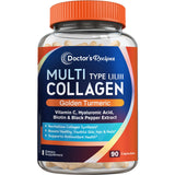Doctor's Recipes Multi Colágeno: cápsulas en botella para piel, cabello y uñas.