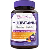 Doctor's Recipes Multivitamínico: bote para uso diario y energía sostenida
