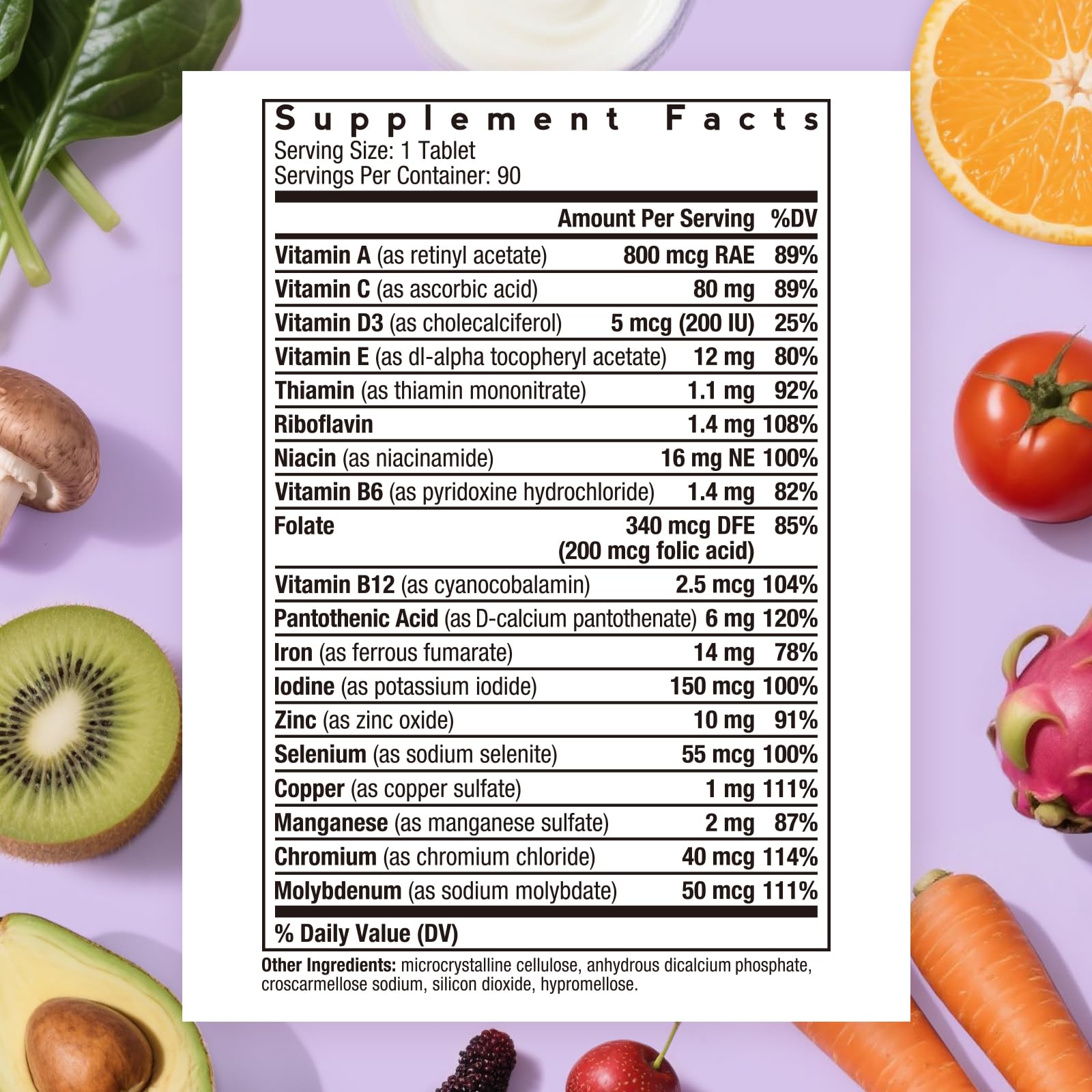 Doctor's Recipes Multivitamin: dosis diaria para cubrir déficits nutricionales y mejorar la energía