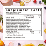 Doctor's Recipes probiótico para mujer con 16 cepas para equilibrio intestinal