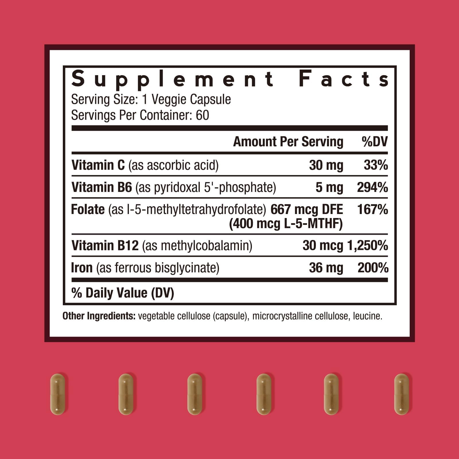 Doctor's Recipes Vitamina C: mejora la absorción de hierro y vitalidad diaria