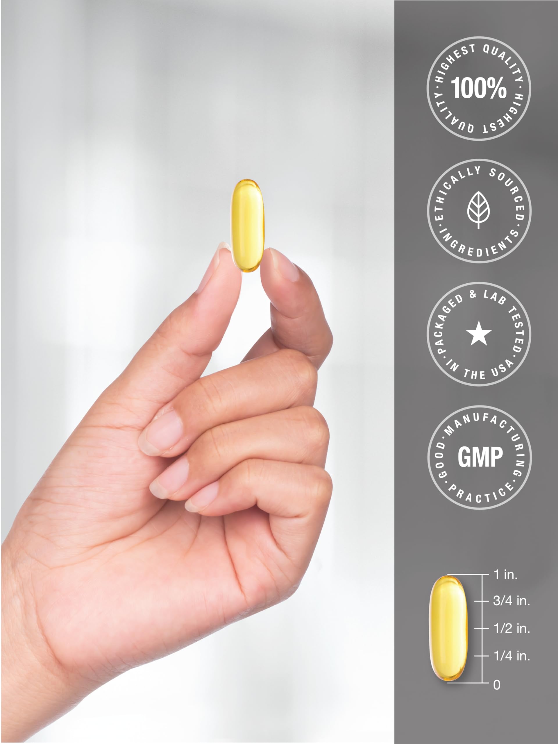 Doctor's Way Fish Oil para uso diario en estuche