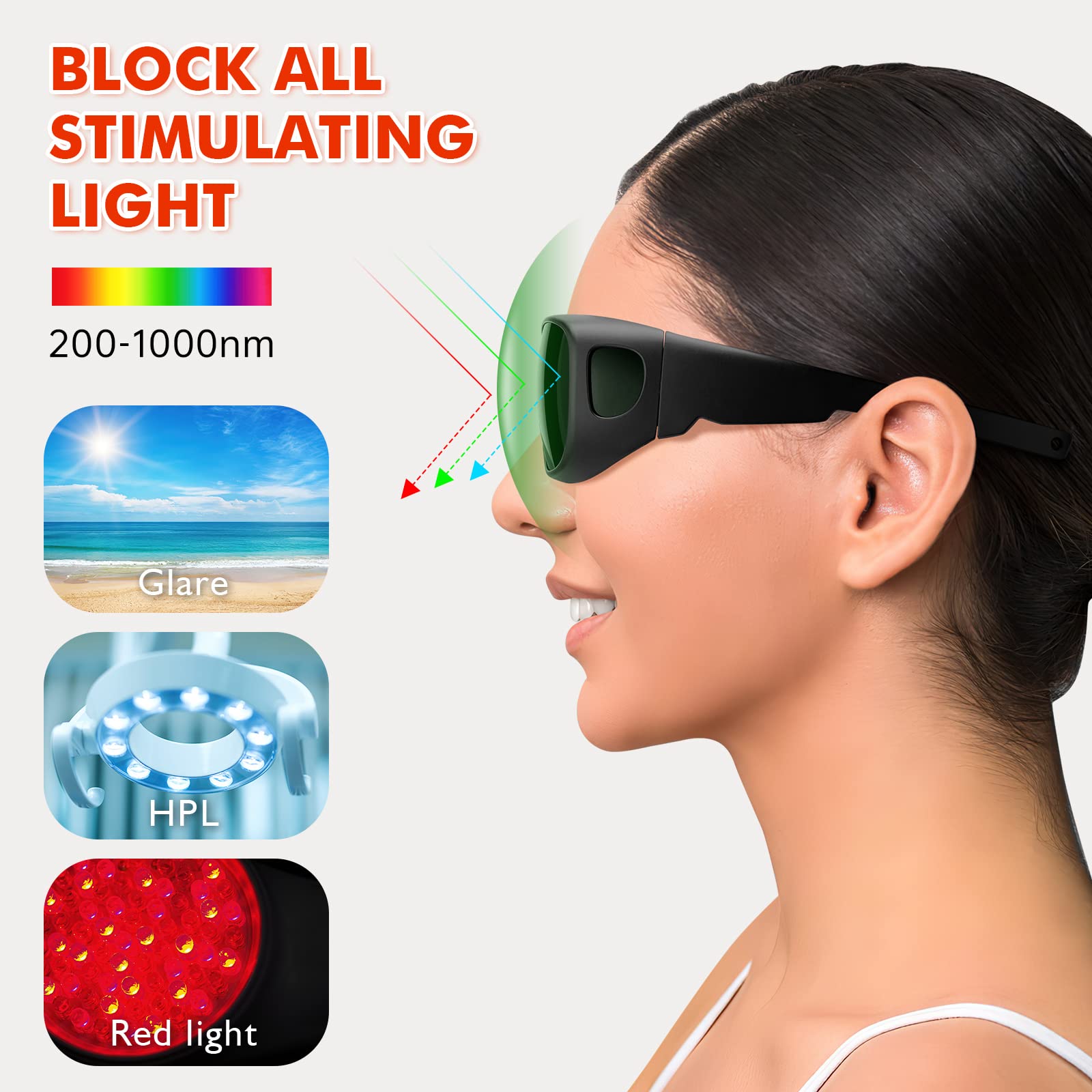 Filtracion de luz Doinart con lentes de alta calidad para menor deslumbramiento.