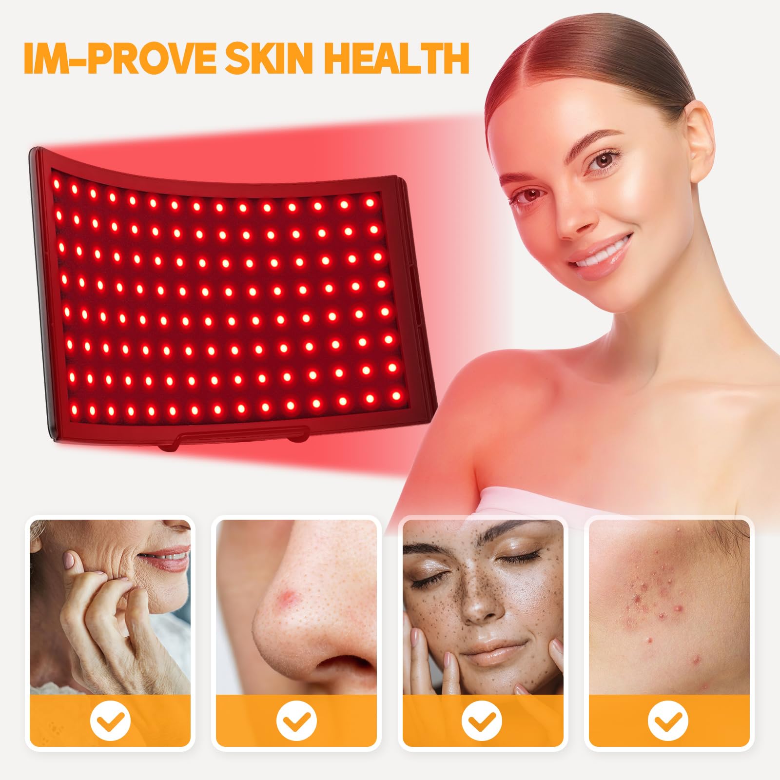 Doinart Luz infrarroja Cuerpo: alivio suave para músculos y articulaciones en casa.
