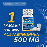 Tabletas Dolo Neurobion, primer plano, posible alivio rápido de molestias.