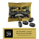 DOOLITTLE pastillas glicerina humectan boca para mayor comodidad.