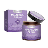 Doracome crema magnesio en piernas para relajación nocturna