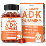 Gomitas ADK de Dorado Nutrition en frasco con sabor frambuesa para bienestar diario