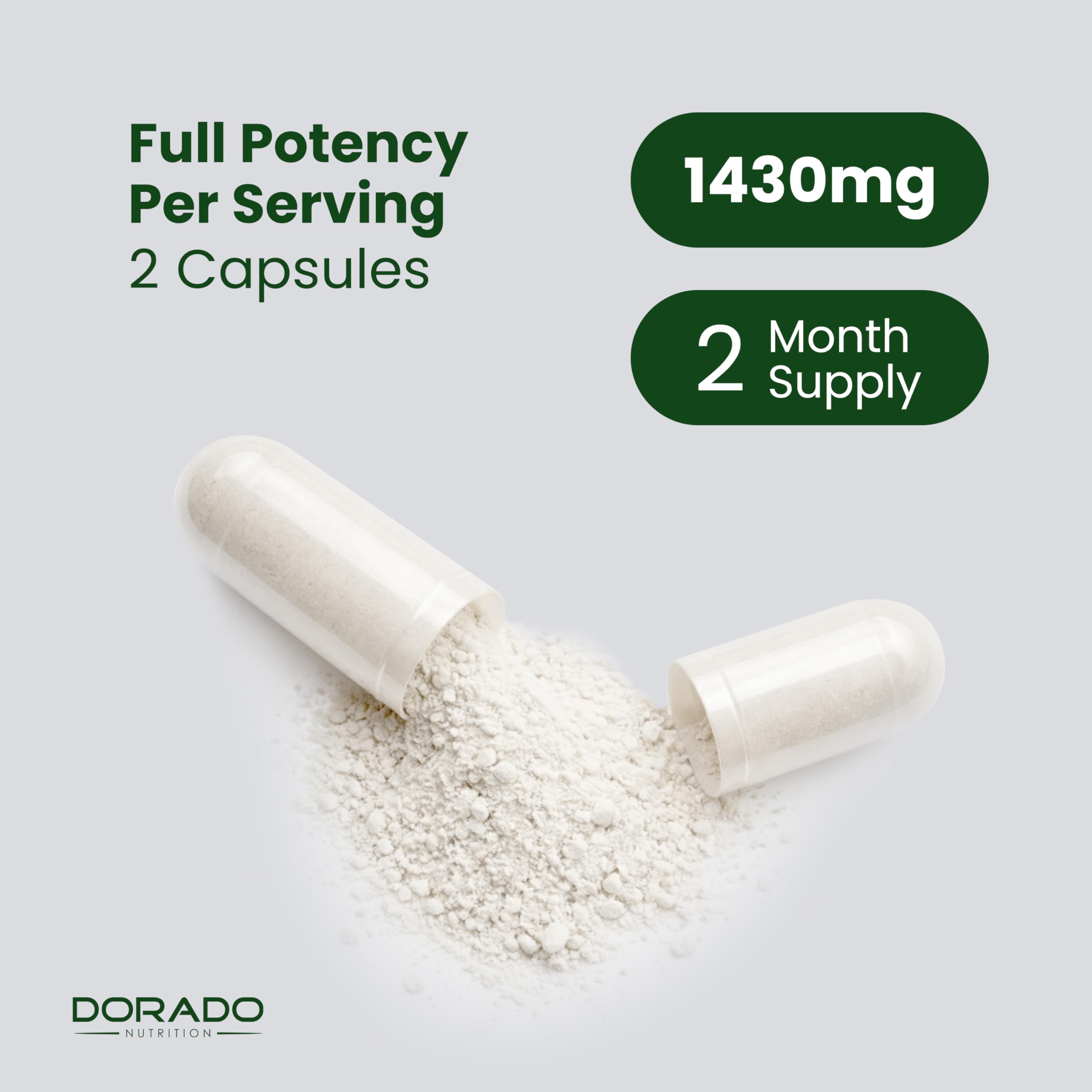 Dorado Nutrition Liver Cleanse cápsulas para uso diario cómodo y suave.